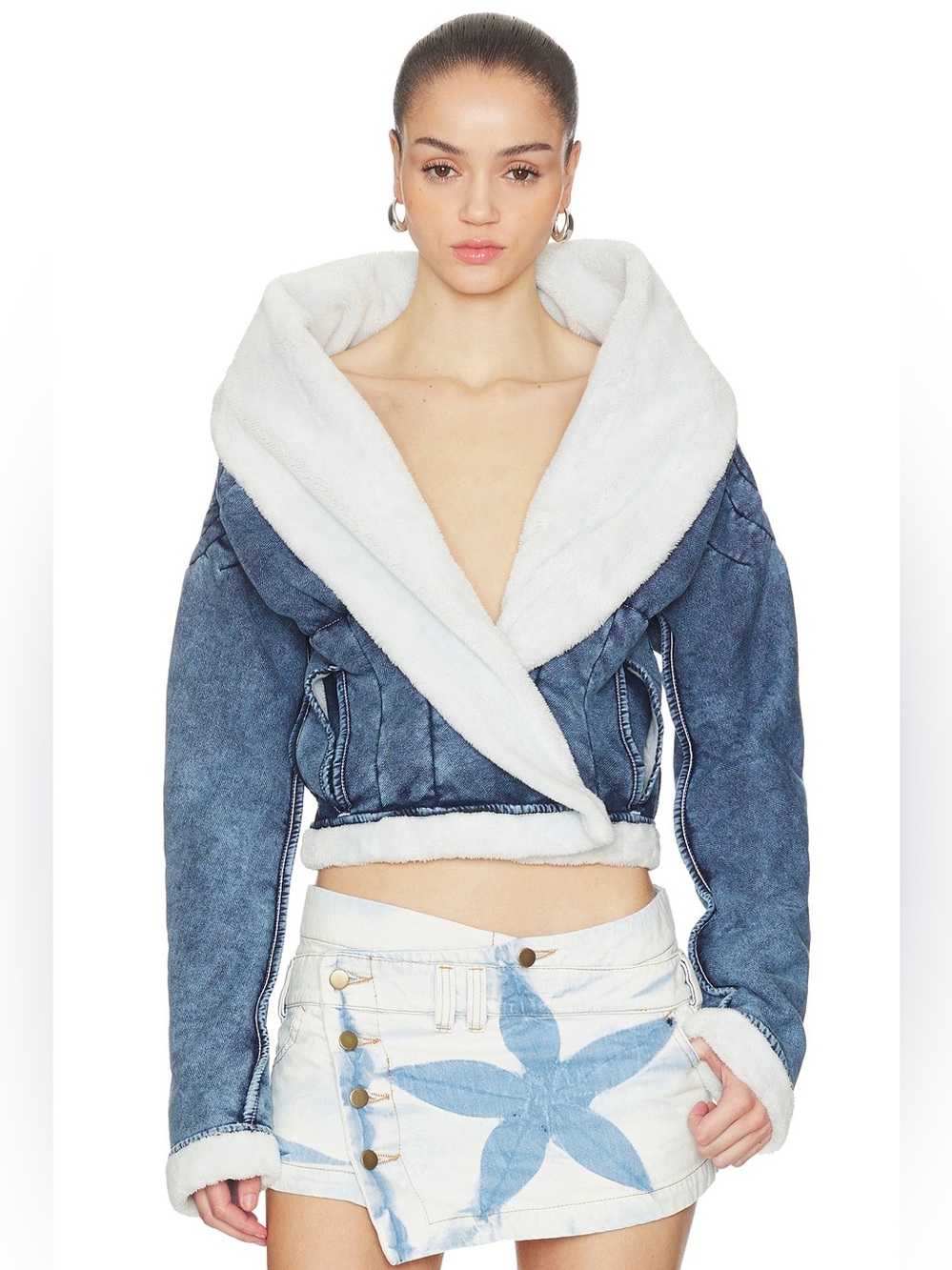Bathrobe Vortex Jacket in Faded Indigo